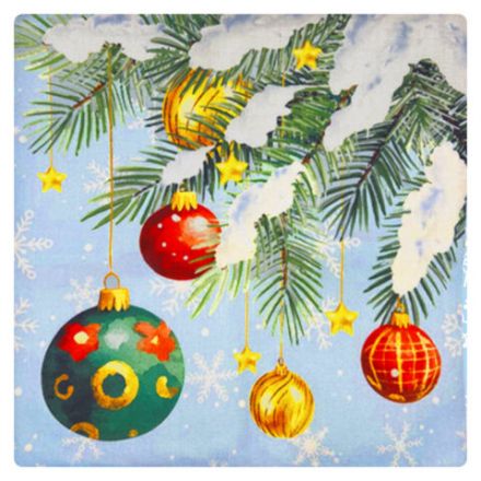 Чехол на подушку новогодний (1 шт.) 45х45 см, "X-mas Magic", полиэстер, ассорти 4 дизайна, ЗОЛОТАЯ СКАЗКА, 592529