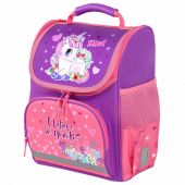 Ранец ПИФАГОР BASIC, 1 отделение, 3 кармана, эргономичная спинка, "Happy unicorn", 35х28х18 см, 271372 Ранец ПИФАГОР BASIC, 1 отделение, 3 кармана, эргономичная спинка, "Happy unicorn", 35х28х18 см, 271372