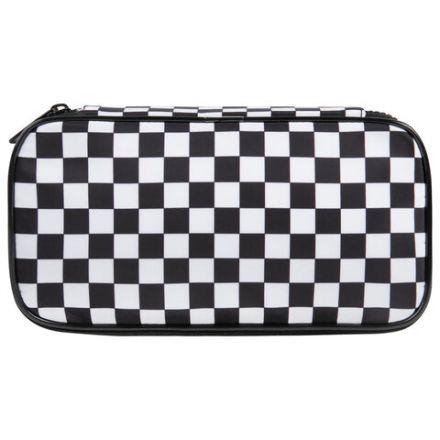 Пенал-органайзер BRAUBERG, 1 отделение, полиэстер, 22x11,5x6 см, "Black and White", 271572