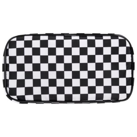 Пенал-органайзер BRAUBERG, 1 отделение, полиэстер, 22x11,5x6 см, "Black and White", 271572