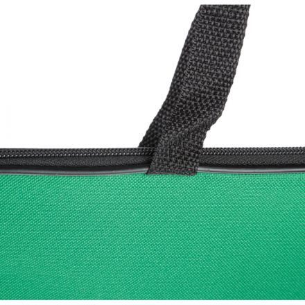 Папка-портфель А4 ручка из тесьмы зеленый/1Ш421_6265