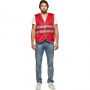 Жилет красный с СОП (р.3XL/60-62) Жилет красный с СОП (р.3XL/60-62)