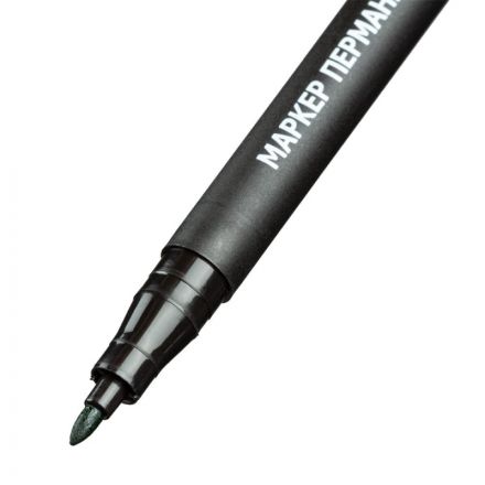 Маркер перманентный Attache зеленый (толщина линии 1 мм) Маркер перманентный Attache зеленый (толщина линии 1 мм)