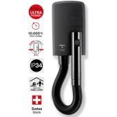 Фен настенный Valera Hospitality Hotello BLDC (832.11/T black matt) Фен настенный Valera Hospitality Hotello BLDC (832.11/T black matt)