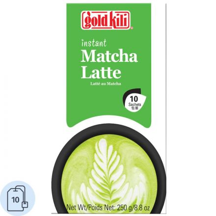 Чай Gold Kili Матча латте напиток быстрорастворимый, 10пак/уп Чай Gold Kili Матча латте напиток быстрорастворимый, 10пак/уп