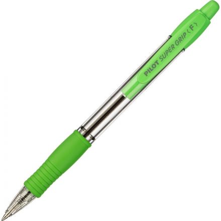 Ручка шариковая автомат. BPGP-10R-F SG SUPER GRIPсин,масл,манж,0,22
