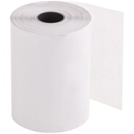 Чековая лента термо 80*80*18 (70м), НБК, 48г/м2 термослой наружу Чековая лента термо 80*80*18 (70м), НБК, 48г/м2 термослой наружу