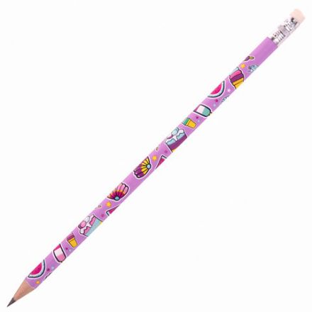 Карандаш чернографитный ЮНЛАНДИЯ "ЕДИНОРОГИ", 1 шт., HB, с ластиком, корпус ассорти, 181780 Карандаш чернографитный ЮНЛАНДИЯ "ЕДИНОРОГИ", 1 шт., HB, с ластиком, корпус ассорти, 181780
