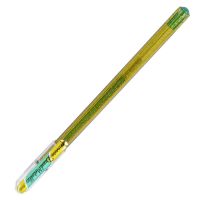 Ручка гелевая Pentel Hybrid Dual Metallic 1мм хамелеон желт+зелен K110-DDGX