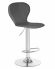 Стул барный DOBRIN ELISA, серый Стул барный DOBRIN ELISA, серый