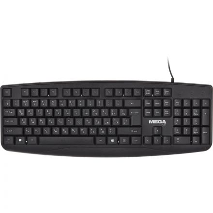 Клавиатура ProMega E-KB721 черная, USB, 104кн Клавиатура ProMega E-KB721 черная, USB, 104кн