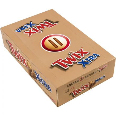 Шоколадный батончик Twix Xtra, 82г