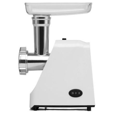 Мясорубка POLARIS PMG 1852, 1800 Вт, производительность 2 кг/мин, 2 насадки, реверс, белый, 61222 Мясорубка POLARIS PMG 1852, 1800 Вт, производительность 2 кг/мин, 2 насадки, реверс, белый, 61222