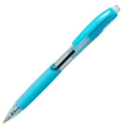 Ручка шариковая автомат. Deli Every,EQ41-BL,син,пул нак.0,7мм,4 цв.корп,асс