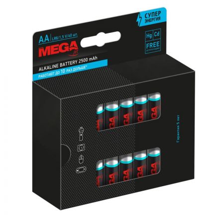 Батарейка Promega AA/LR06 бл/40шт Батарейка Promega AA/LR06 бл/40шт