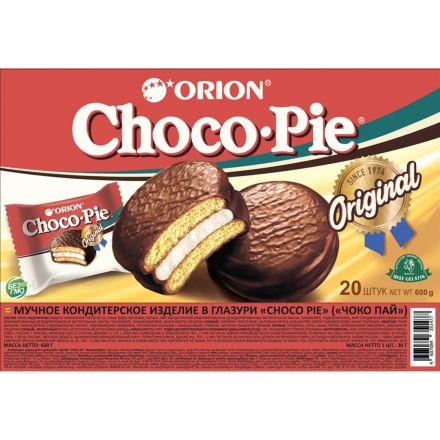 Пирожное Choco Pie Классика, 600г Пирожное Choco Pie Классика, 600г
