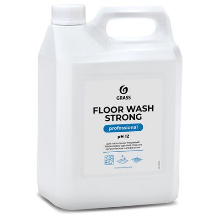 Средство концентрат для машинной и ручной мойки полов 5,6 кг, GRASS FLOOR WASH STRONG, щелочь, 125193 Средство концентрат для машинной и ручной мойки полов 5,6 кг, GRASS FLOOR WASH STRONG, щелочь, 125193