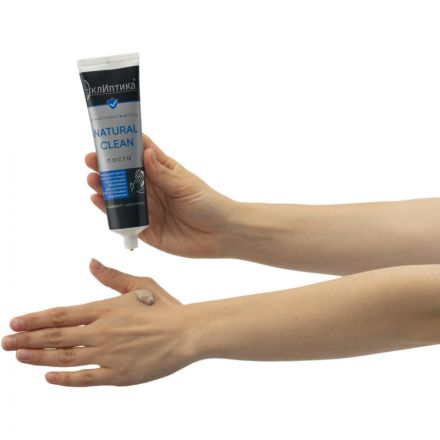 Паста очищающая натуральным абразивом ТМ ЭклИптика NATURAL CLEAN, 100 мл Паста очищающая натуральным абразивом ТМ ЭклИптика NATURAL CLEAN, 100 мл