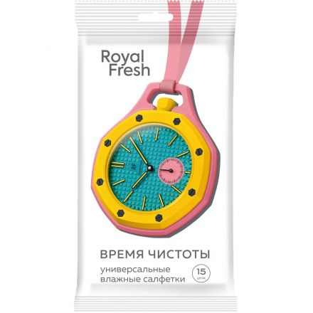 Салфетки влажные Fresh Royal №15 универсальные mix Салфетки влажные Fresh Royal №15 универсальные mix
