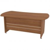 Стол САТУРН-Д для рук-ля эргоном.1600 (800,023) орех гварнери