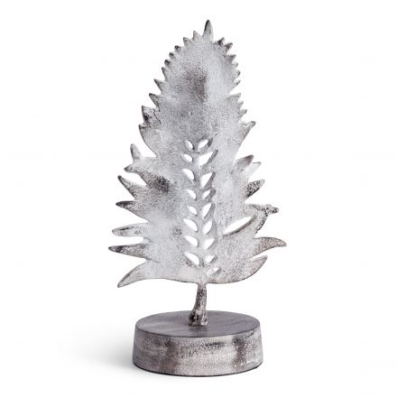 Декор Secret De Maison LEAF6 ( mod. 9765 ) алюминиевый сплав, 14x10,5x27,5 см, платина/antique plating
