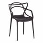 Стул Кет Чаир/Cat Chair (мод.028) пластик, 53х59х82,5см, черный