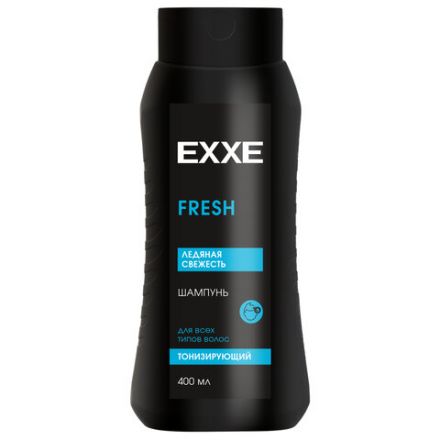 Шампунь для всех типов волос для мужчин 400 мл EXXE MEN FRESH "Тонизирующий", С0007975