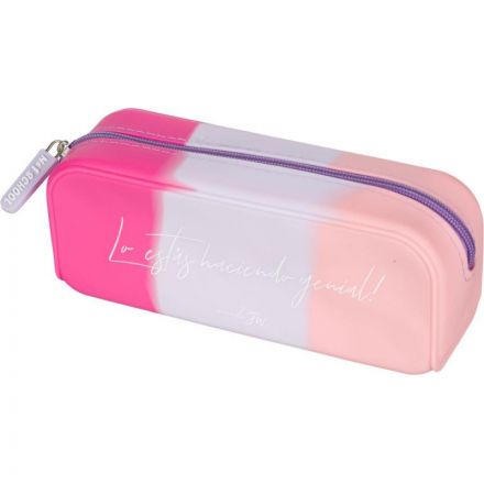 Пенал силиконовый №1School Радуга 3 цвета (розовый, сиреневый, бежевый) Пенал силиконовый №1School Радуга 3 цвета (розовый, сиреневый, бежевый)