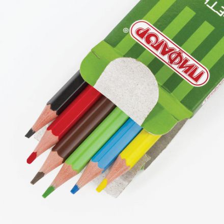 Карандаши цветные ПИФАГОР "ЛЕСНЫЕ ЖИТЕЛИ", 6 цветов, шестигранные, 181333 Карандаши цветные ПИФАГОР "ЛЕСНЫЕ ЖИТЕЛИ", 6 цветов, шестигранные, 181333