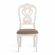 Стул -Андромеда/ Andromeda дерево гевея, 47х55,5х107 см, Ivory white, ткань коричневая S168-7