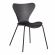 Стул Якобсен/Jacobsen (мод.DC 102-1) пластик/металл, 45х54.5х80см, черный/черный