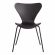 Стул Якобсен/Jacobsen (мод.DC 102-1) пластик/металл, 45х54.5х80см, черный/черный