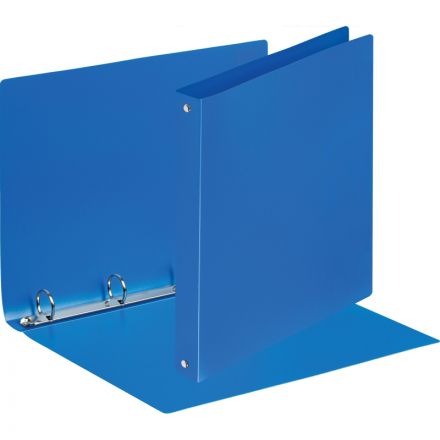 Папка на 4-х кольцах Attache 32 мм синяя до 250 листов (пластик 0.45 мм)