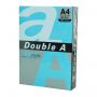 Бумага цветная DOUBLE A, А4, 80 г/м2, 500 л., интенсив, синяя