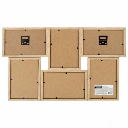 Рамка 10х15 см для 6 фото небьющаяся, багет 15 мм, МДФ, BRAUBERG "Collage", цвет мокко, 391262 Рамка 10х15 см для 6 фото небьющаяся, багет 15 мм, МДФ, BRAUBERG "Collage", цвет мокко, 391262