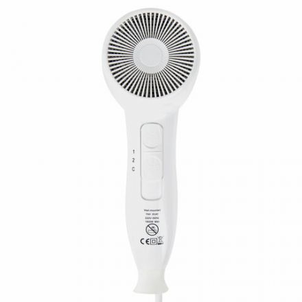 Фен для волос настенный KSITEX F-1800 W, 1800 Вт, пластик/металл, 2 скорости, белый Фен для волос настенный KSITEX F-1800 W, 1800 Вт, пластик/металл, 2 скорости, белый