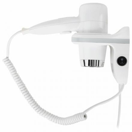 Фен для волос настенный KSITEX F-1800 W, 1800 Вт, пластик/металл, 2 скорости, белый Фен для волос настенный KSITEX F-1800 W, 1800 Вт, пластик/металл, 2 скорости, белый