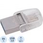 Флеш-память Kingston microDuo 3C, 64Gb, USB 3.1 G1, Type-C, с, DTDUO3C/64GB Флеш-память Kingston microDuo 3C, 64Gb, USB 3.1 G1, Type-C, с, DTDUO3C/64GB