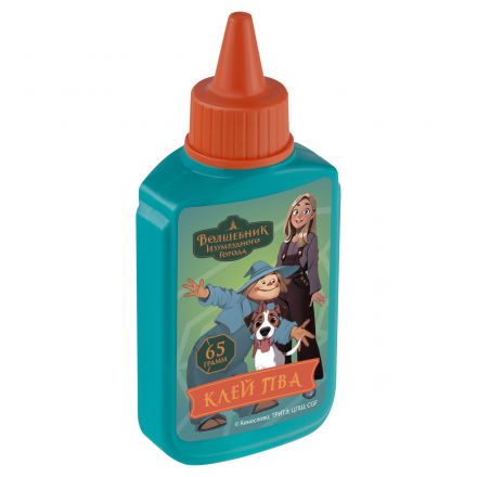 Клей ПВА Мульти-Пульти "Волшебник Изумрудного города", 65г Клей ПВА Мульти-Пульти "Волшебник Изумрудного города", 65г