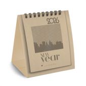 Календарь-домик настольный на гребне, 2026 г., BRAUBERG, 110х120 мм, БЕЖЕВЫЙ, 117285 Календарь-домик настольный на гребне, 2026 г., BRAUBERG, 110х120 мм, БЕЖЕВЫЙ, 117285