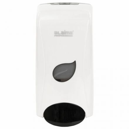 Дозатор для жидкого мыла LAIMA PROFESSIONAL ECO, НАЛИВНОЙ, 1 л, белый, ABS-пластик, 606551