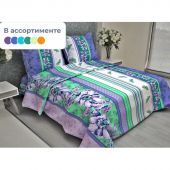 Постельное белье 1,5сп набивн.бязь 140г/м2 (нав.70х70 1шт.), ассорти Постельное белье 1,5сп набивн.бязь 140г/м2 (нав.70х70 1шт.), ассорти