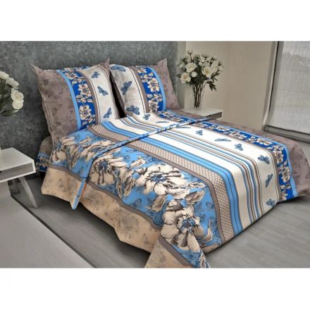 Постельное белье 1,5сп набивн.бязь 140г/м2 (нав.70х70 1шт.), ассорти Постельное белье 1,5сп набивн.бязь 140г/м2 (нав.70х70 1шт.), ассорти