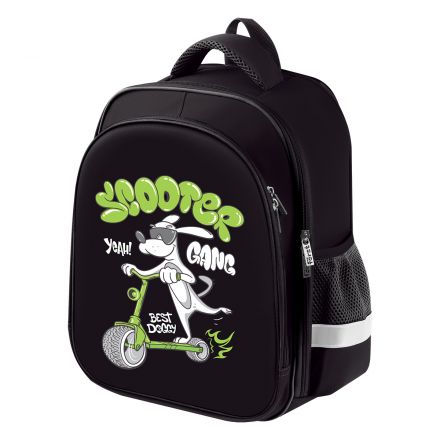 Ранец Först School Light "Scooter" 35*29*12см, 2 отделения, 2 кармана, анатомическая спинка
