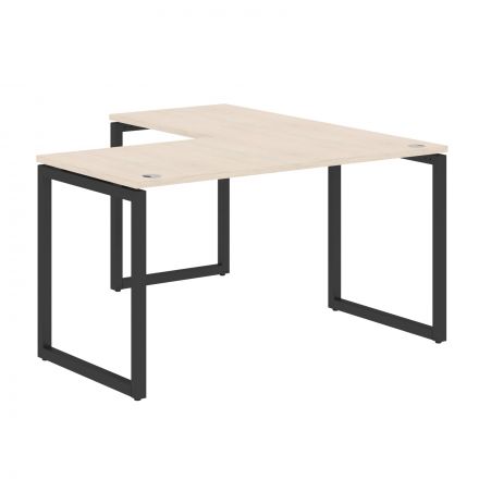 Стол угловой XQCT 1415 Бук Тиара/Антрацит 1400х1500х750 Стол угловой XQCT 1415 Бук Тиара/Антрацит 1400х1500х750