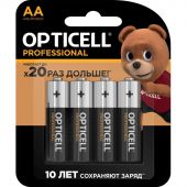 Батарейка OPTICELL Professional AA 4шт/уп Батарейка OPTICELL Professional AA 4шт/уп