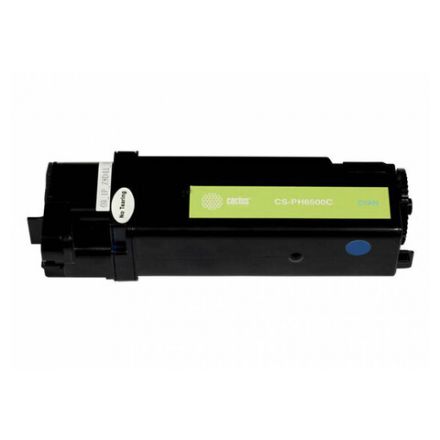 Картридж лазерный CACTUS (CS-PH6500C) для XEROX Phaser 6500/WC6505, голубой, ресурс 2500 стр. Картридж лазерный CACTUS (CS-PH6500C) для XEROX Phaser 6500/WC6505, голубой, ресурс 2500 стр.