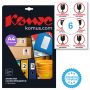 Этикетки самоклеящиеся Promega label (Комус) Осторожно хрупкое 105х99 мм 6 штук на листе белые (20 листов в упаковке) Этикетки самоклеящиеся Promega label (Комус) Осторожно хрупкое 105х99 мм 6 штук на листе белые (20 листов в упаковке)