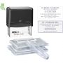 Штамп самонаборный NEW Printer C60-Set-F 9/7стр+рам 37х76мм 2кассы кор.черн