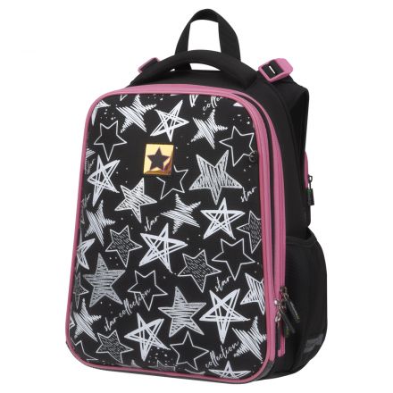 Ранец Berlingo Expert "Glossy stars" 37*28*16см, 2 отделения, 2 кармана, анатомическая спинка Ранец Berlingo Expert "Glossy stars" 37*28*16см, 2 отделения, 2 кармана, анатомическая спинка